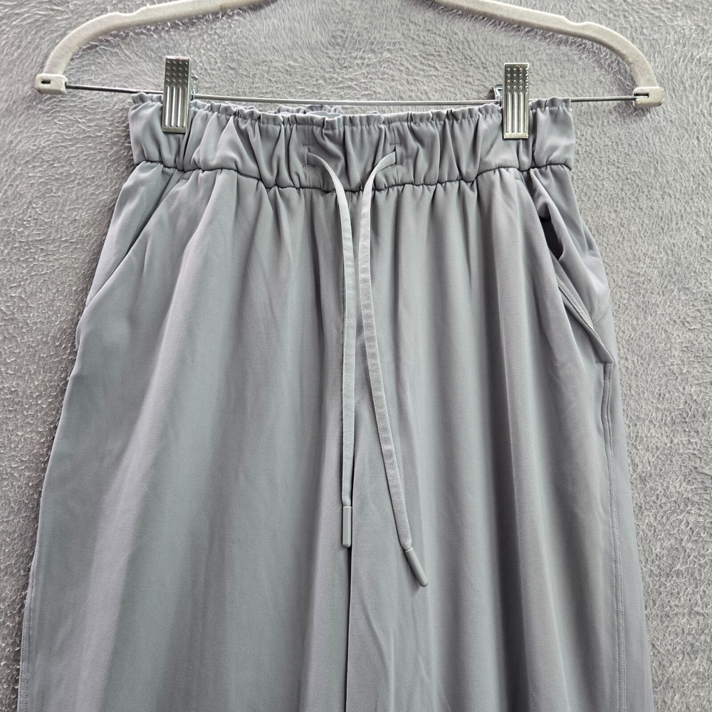 Lululemon Women Activewear Pants 2 Gray Keep Moving Jogger High Rise Drawstring - Picture 12 of 12
